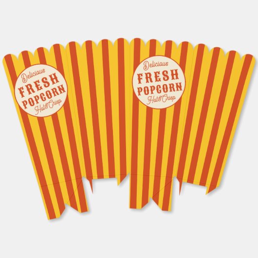  speciale gebeurtenis Movie Theatre Popcorn Bedankdoosjes (Ongevouwen)
