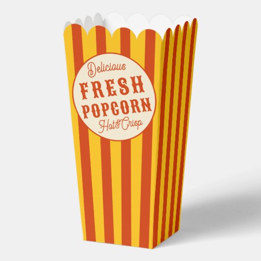  speciale gebeurtenis Movie Theatre Popcorn Bedankdoosjes (Voorkant)