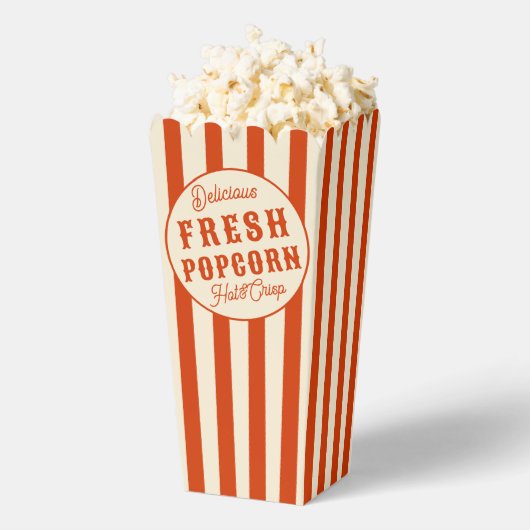 speciale gebeurtenis Movie Theatre Popcorn Bedankdoosjes (Popped)