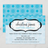 SPECIALE GEBEURTENIS UITNODIGINGEN:: heerlijk 2L Kaart (Voorkant / Achterkant)