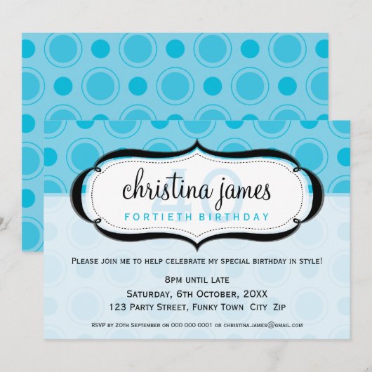 SPECIALE GEBEURTENIS UITNODIGINGEN:: heerlijk 2L Kaart (Voorkant / Achterkant)