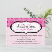 SPECIALE GEBEURTENIS UITNODIGINGEN:: heerlijk 8L Kaart (Staand voorkant)