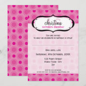 SPECIALE GEBEURTENIS UITNODIGINGEN:: heerlijk 8P Kaart (Voorkant / Achterkant)