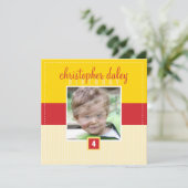 SPECIALE GEBEURTENIS UITNODIGINGEN:: mooi plein 2S Kaart (Staand voorkant)