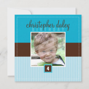 SPECIALE GEBEURTENIS UITNODIGINGEN:: mooi plein 8S Kaart