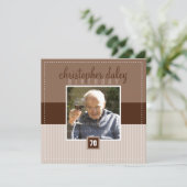 SPECIALE GEBEURTENIS UITNODIGINGEN:: mooi plein 8S Kaart (Staand voorkant)