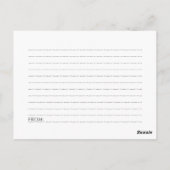 SPECIALE GEHEUGEN VAN U Foto Share Memory Card Briefkaart (Achterkant)