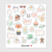 Speciale gelegenheden Feestviering Sticker Set (Vel)