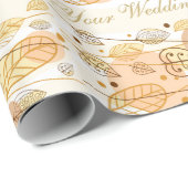 Speciale gelegenheden wikkelen papier-uw trouwdag cadeaupapier (Rol Hoek)