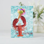 Speciale gelegenheid Cocktail Party uitnodiging (Staand voorkant)