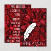 Speciale gelegenheid diner uitnodiging (Voorkant / Achterkant)