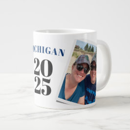 Speciale gelegenheid Vakantie Familie Reünie Foto Grote Koffiekop