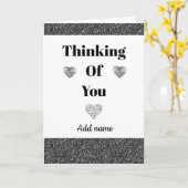 Speciale gepersonaliseerde manier van denken over  kaart (Gele Bloem)