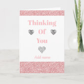 Speciale gepersonaliseerde manier van denken over  kaart (Voorkant)