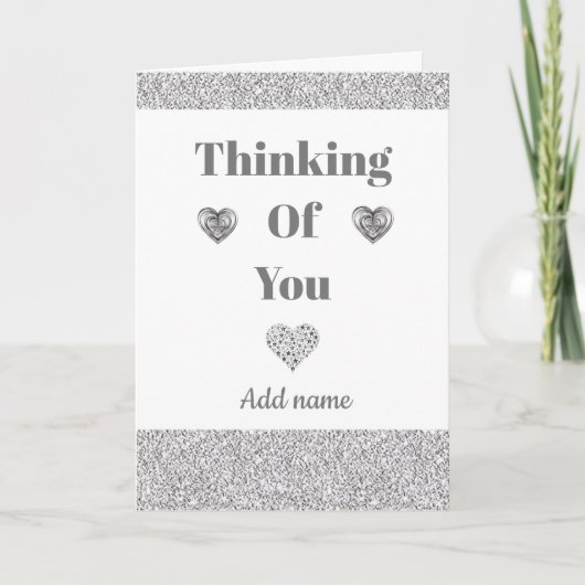 Speciale gepersonaliseerde manier van denken over  kaart (Voorkant)