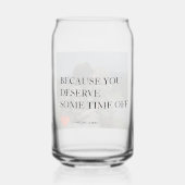 Speciale gepersonaliseerde Moederdag geschenken Blikvorm Glas (Voorkant)