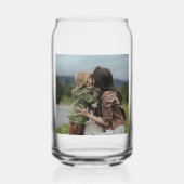Speciale gepersonaliseerde Moederdag geschenken Blikvorm Glas (Achterkant)