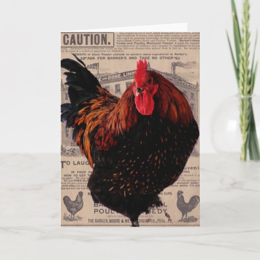 Speciale gevogelte van Baker Kaart (Voorkant)