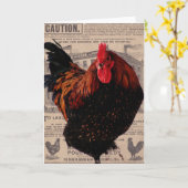 Speciale gevogelte van Baker Kaart (Gele Bloem)