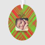 Speciale Gift Foto Acryl Ornament (voorkant)