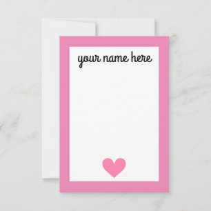 Speciale Girls Stationery Notecards Bedankkaart