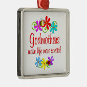 Speciale godmoeder metalen ornament (Rechts)