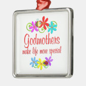 Speciale godmoeder metalen ornament (Links)