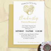 Speciale Gold Heart Tree-serie reünie White Kaart