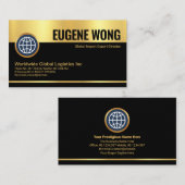 Speciale goudlaag CEO oprichter Visitekaartje (Voorkant / Achterkant)