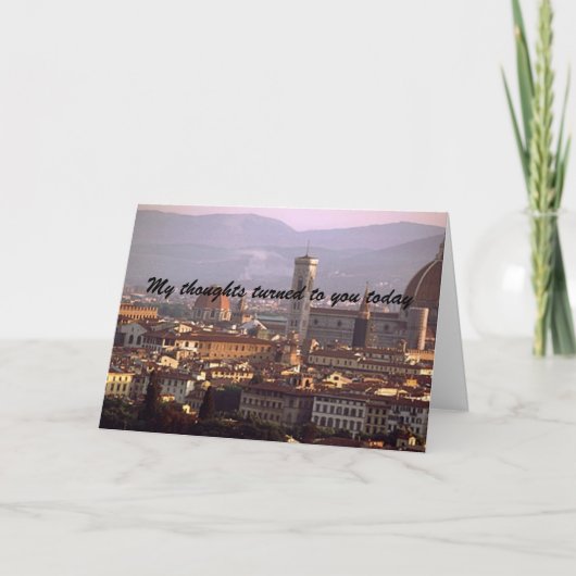 Speciale Groet Kaart (Voorkant)