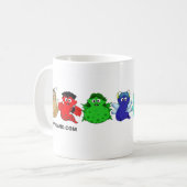 Speciale Groeven Koffiemok (Voorkant links)