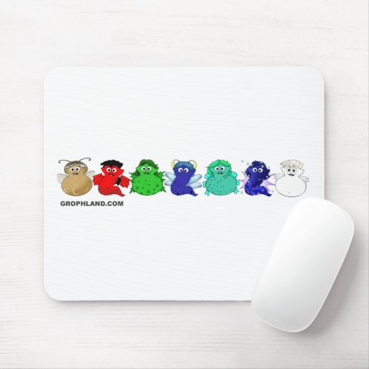 Speciale Groeven Muismat (Met muis)