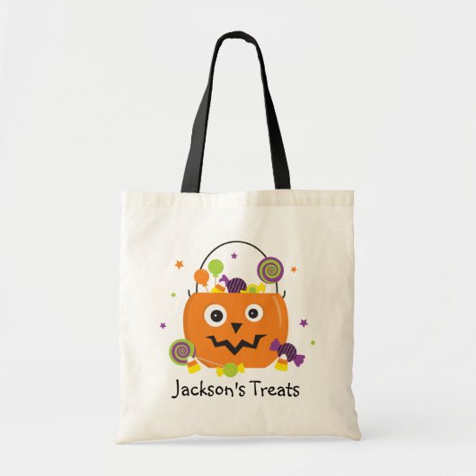 Speciale Halloween Trick or treat tas voor kindere (Voorkant)