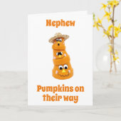 **SPECIALE HALLOWEEN** VOOR EEN "SPECIALE NEEF!! KAART (Gele Bloem)