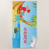 Speciale handdoek voor kinderen met handdoeken (Voorkant)