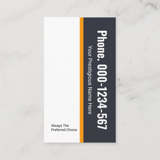 Speciale Handyman Tools Layer Contractor Visitekaartje (Achterkant)