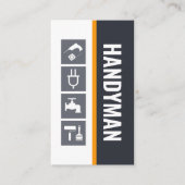 Speciale Handyman Tools Layer Contractor Visitekaartje (Voorkant)