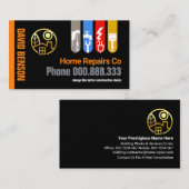 Speciale Handyman Tools Tab Home Reparatie Visitekaartje (Voorkant / Achterkant)