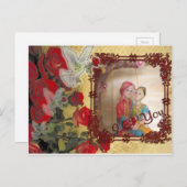 Speciale Happy Valentijn-liefhebbers Feestdagenkaart (Voorkant / Achterkant)