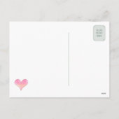 Speciale harten met je foto feestdagenkaart (Achterkant)