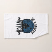 Speciale Heksen Halloween Vintage Gravure Ontwerp_ Handdoek (Handdoek)