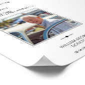 Speciale Herinneringen Herdenkingsdienst Gastboek  Poster (Hoek)