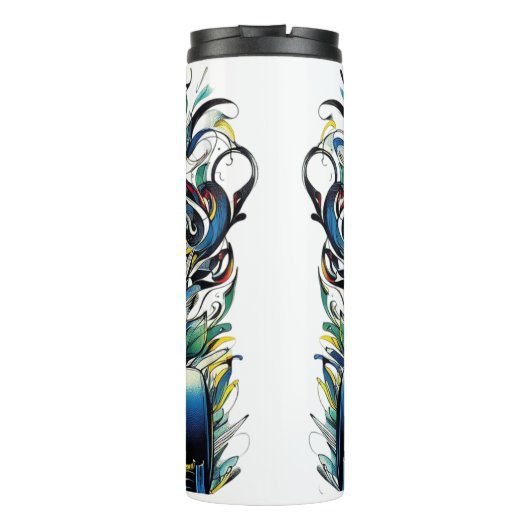 Speciale Hete Drink Tumbler Thermosbeker (Achterkant)