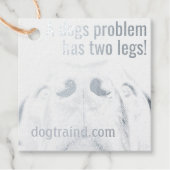 Speciale honden trainer tags (Voorkant)