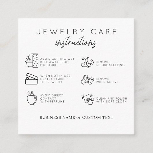 Speciale instructies voor speciale aandacht Hartel Informatiekaartje (Voorkant)