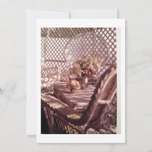 SPECIALE INVITATIE VOOR DE VOORZIJDE VAN OLDTIME KAART