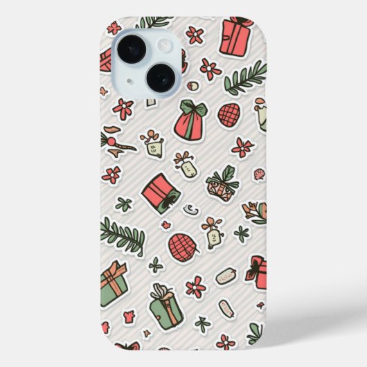 Speciale iPhone-hoesje met kerstthema Case-Mate iPhone Case (Achterkant)