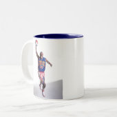 Speciale K-sprong Tweekleurige Koffiemok (Voorkant links)