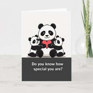 Speciale kaart met polkadots