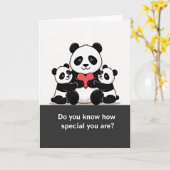 Speciale kaart met polkadots (Gele Bloem)